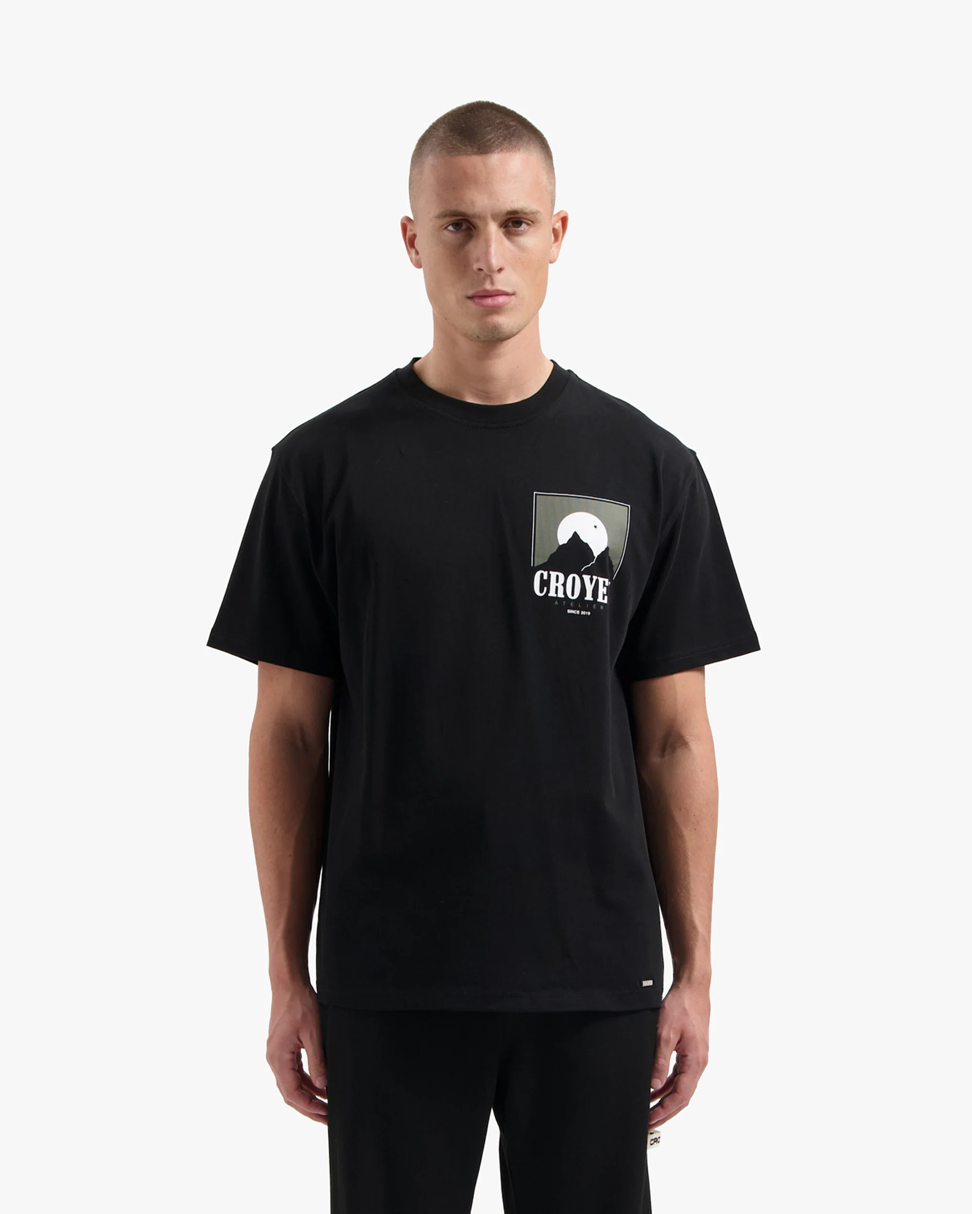 CROYEZ SLOPES T-SHIRT | BLACK - Image 3