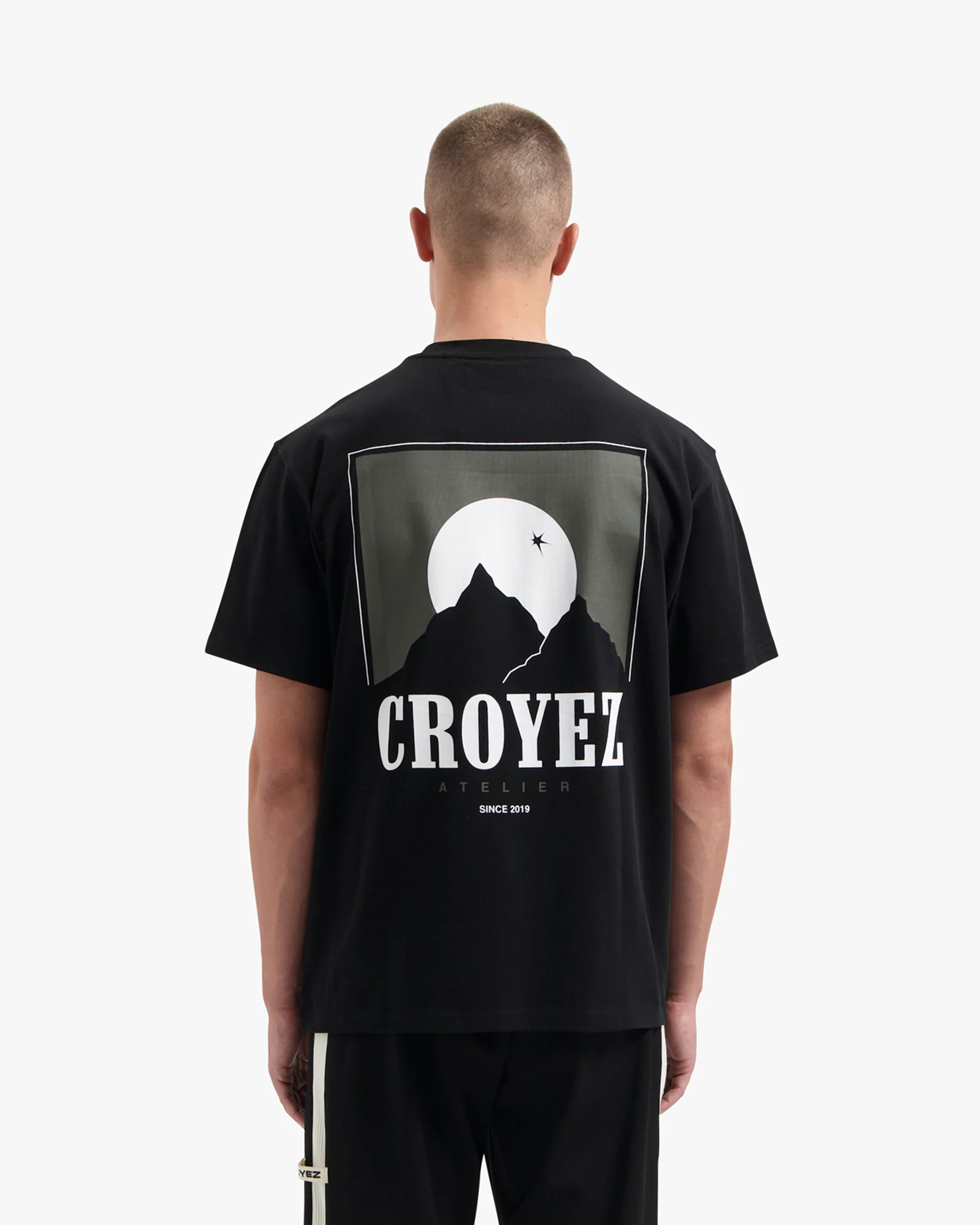 CROYEZ SLOPES T-SHIRT | BLACK - Image 4