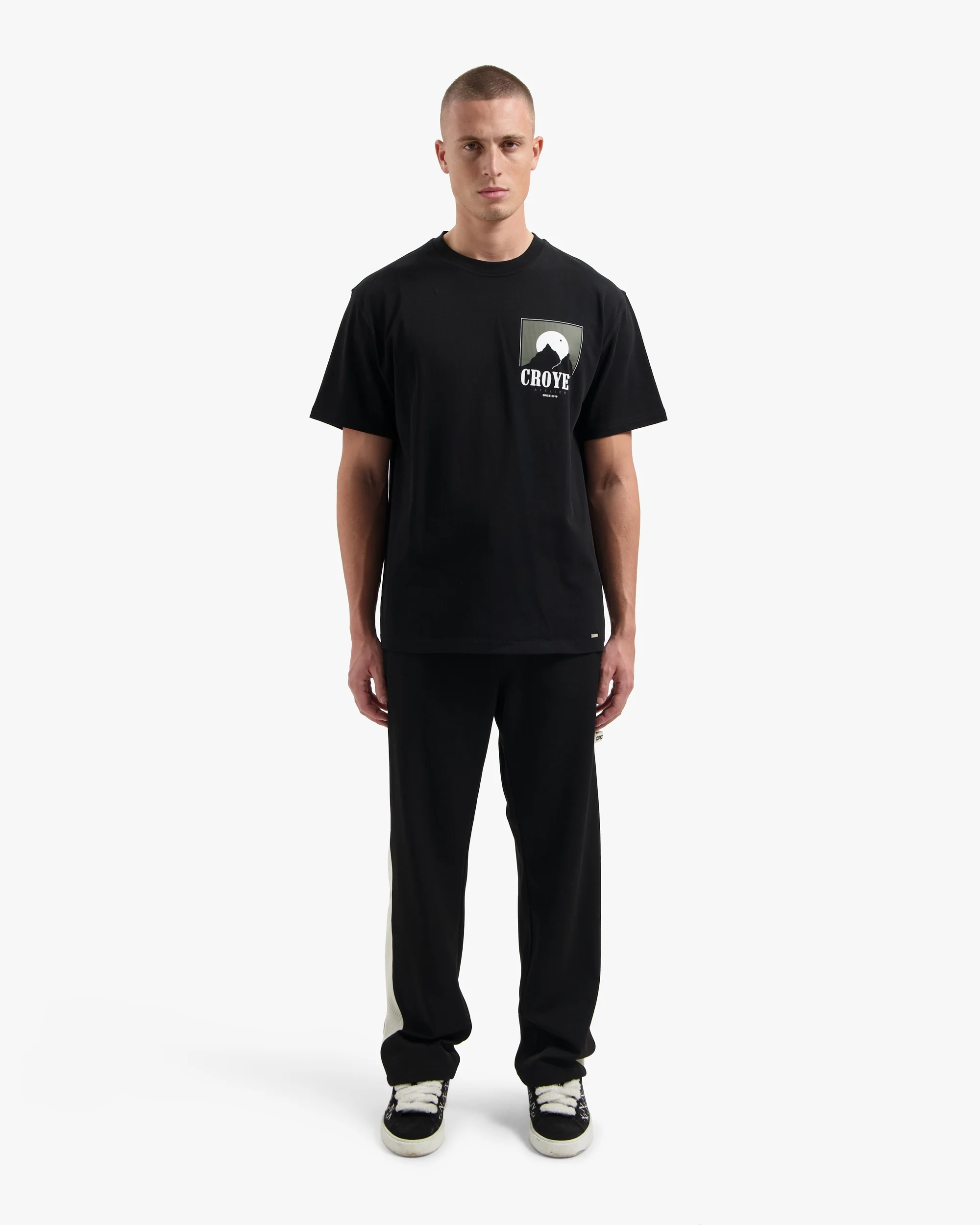 CROYEZ SLOPES T-SHIRT | BLACK - Image 5