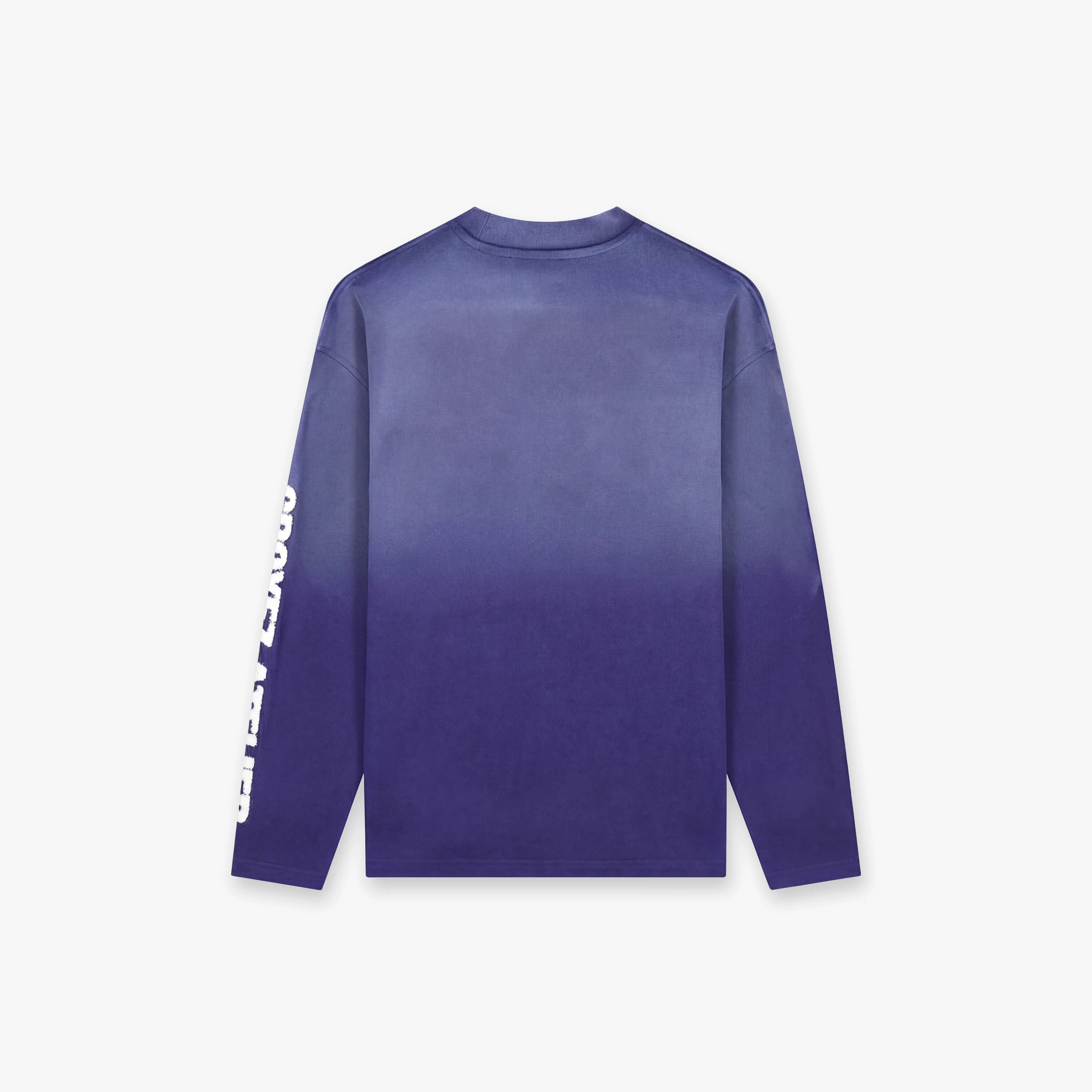 Croyez Sprayed Atelier Longsleeve | Dark Purple - Image 2