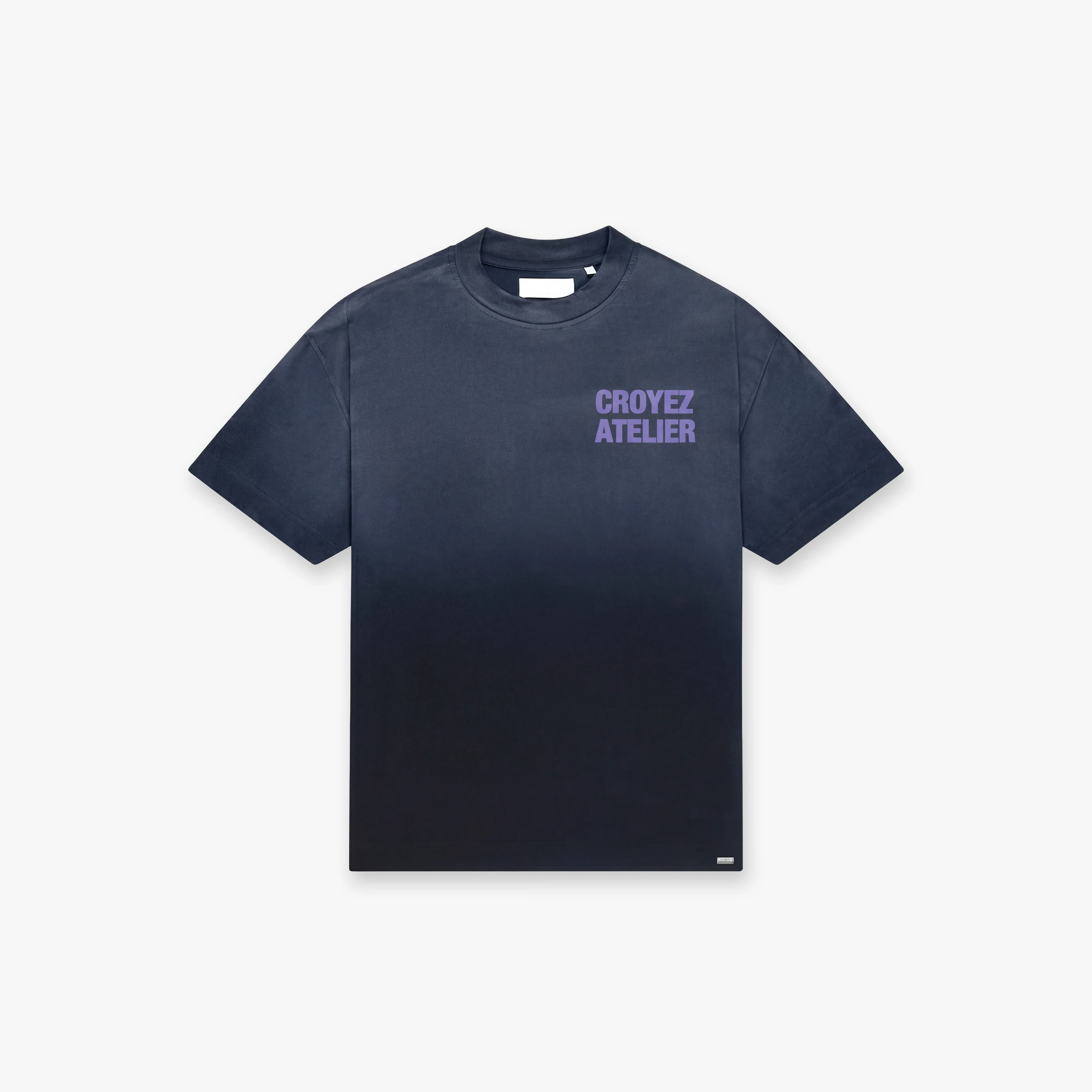 Croyez Sprayed Atelier T-Shirt | Black