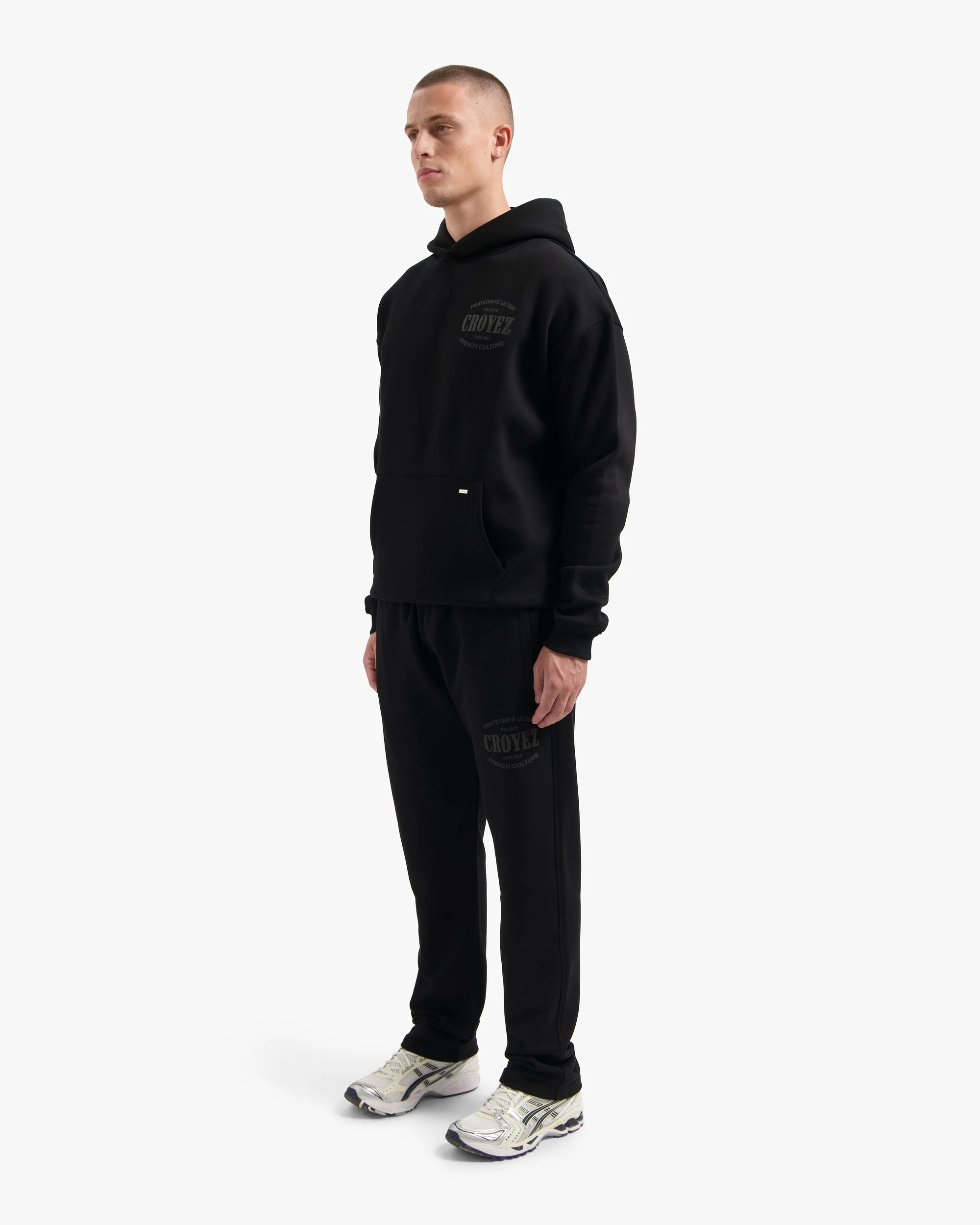 CROYEZ STAMP HOODIE | BLACK - Image 7