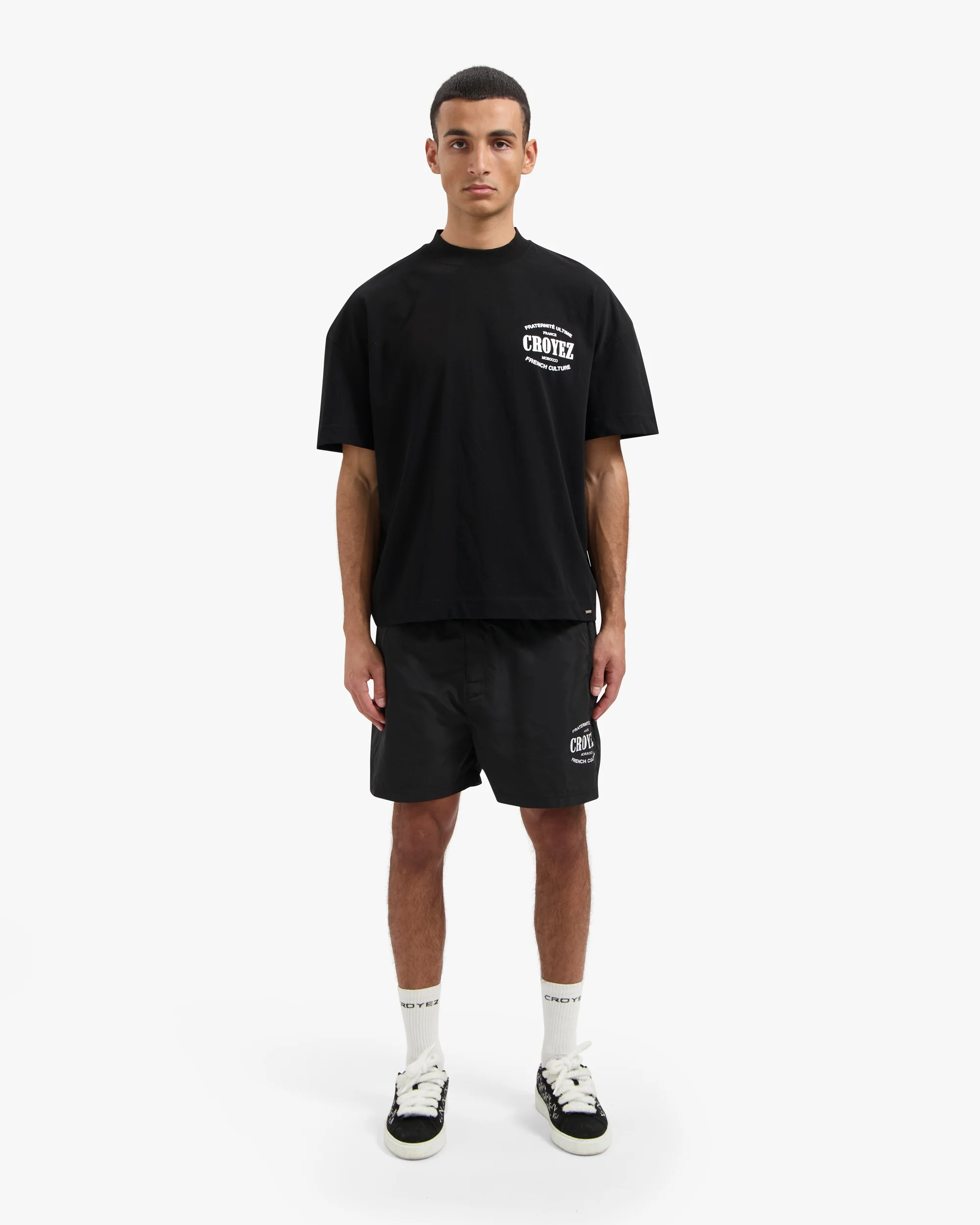 CROYEZ STAMP T-SHIRT | BLACK - Image 5