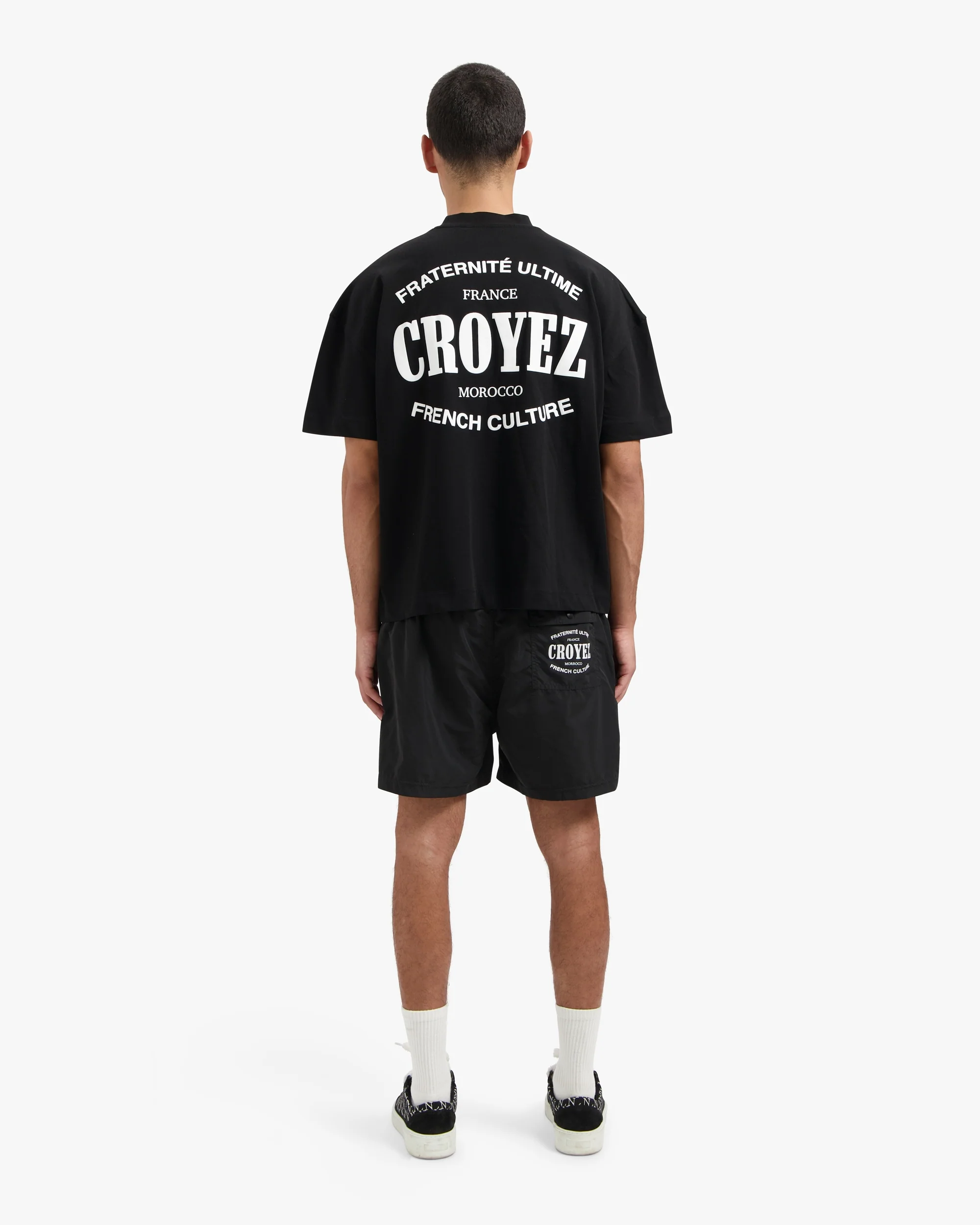 CROYEZ STAMP T-SHIRT | BLACK - Image 6
