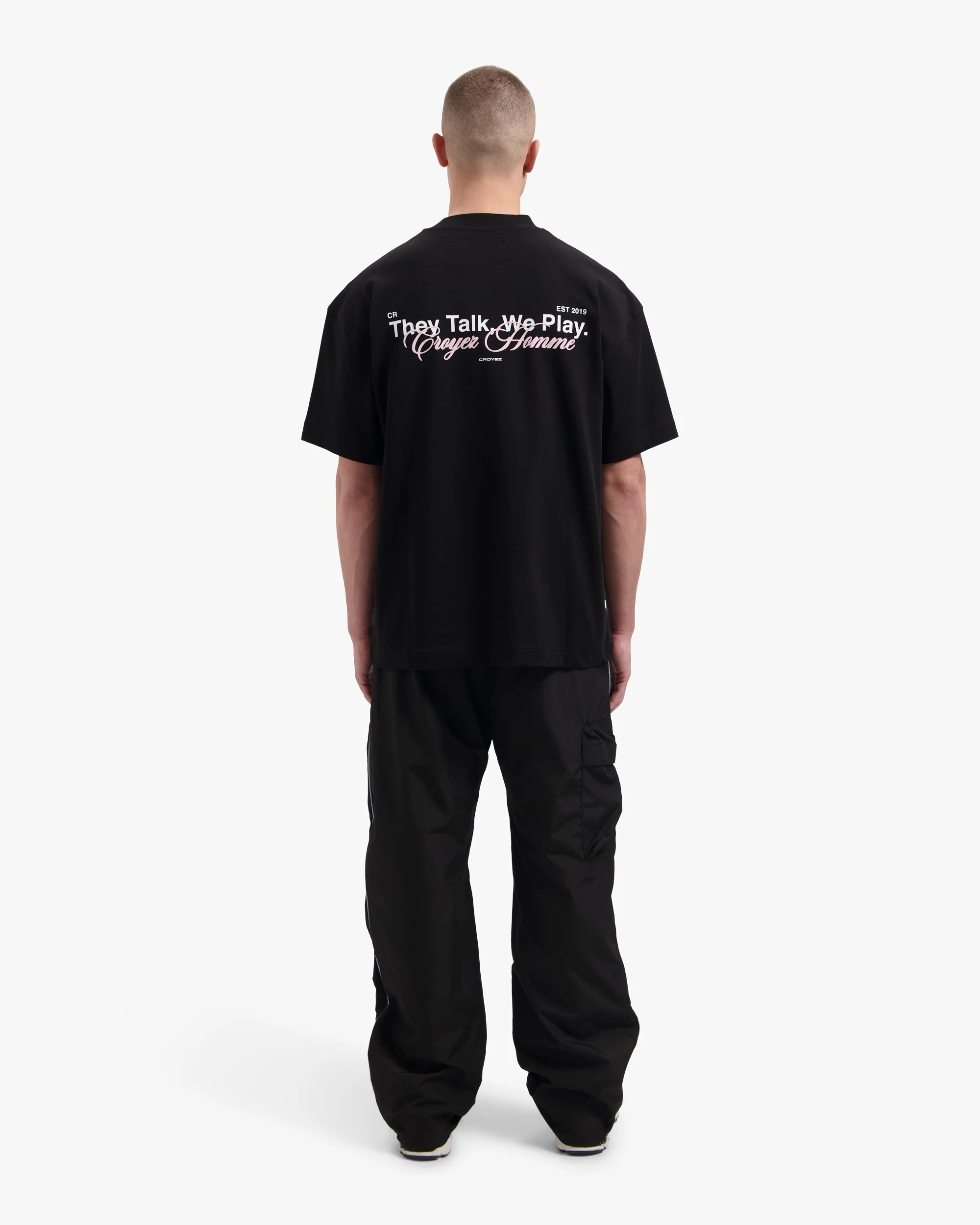 Croyez Talk And Play T-Shirt | Black - Image 6