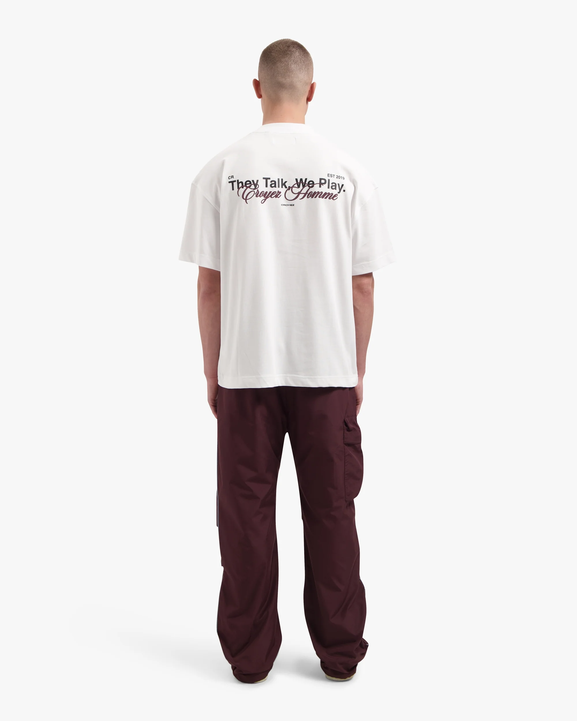 Croyez Talk And Play T-Shirt | White - Image 6