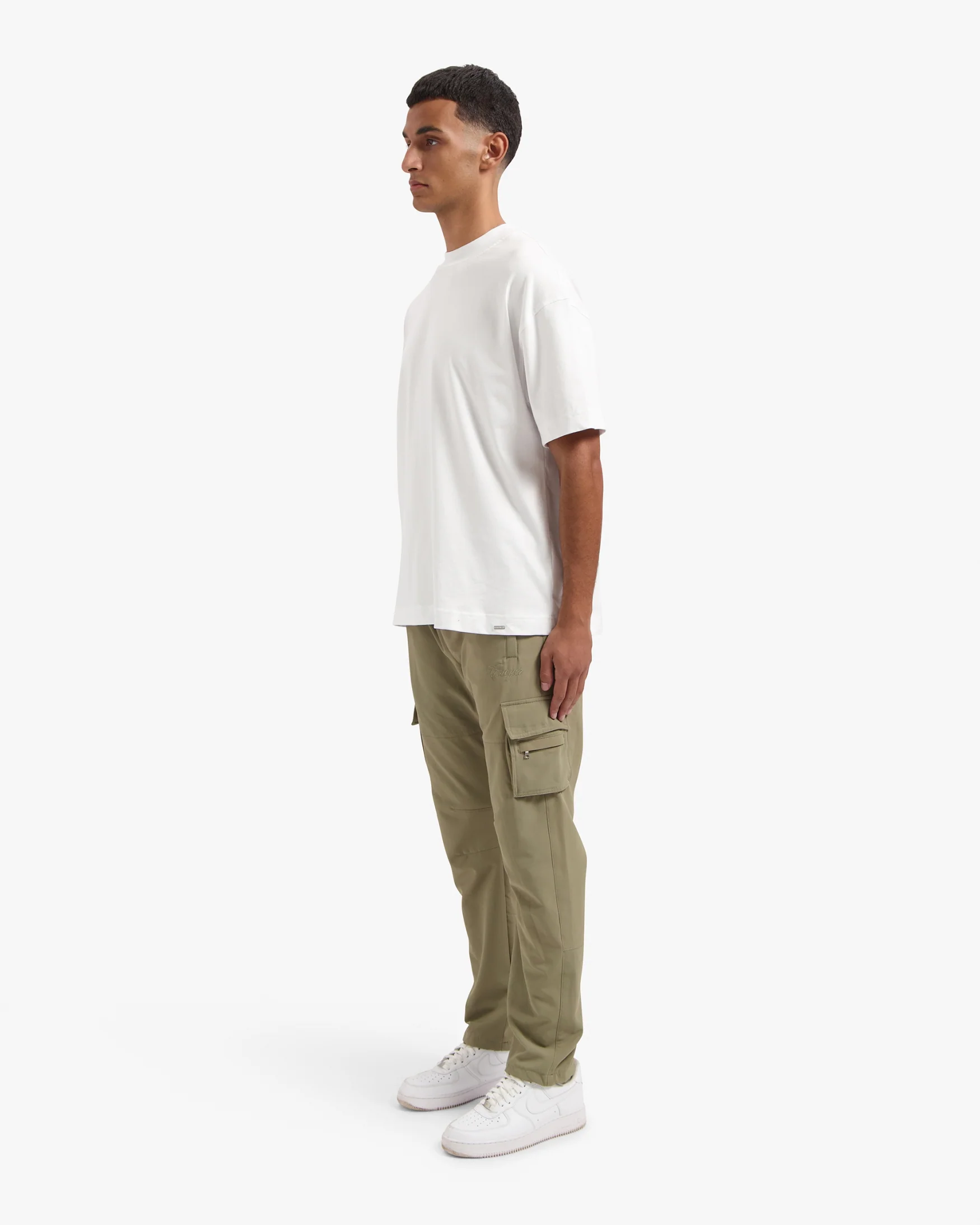 CROYEZ TECHNICAL CARGO PANTS | WASHED OLIVE - Image 9