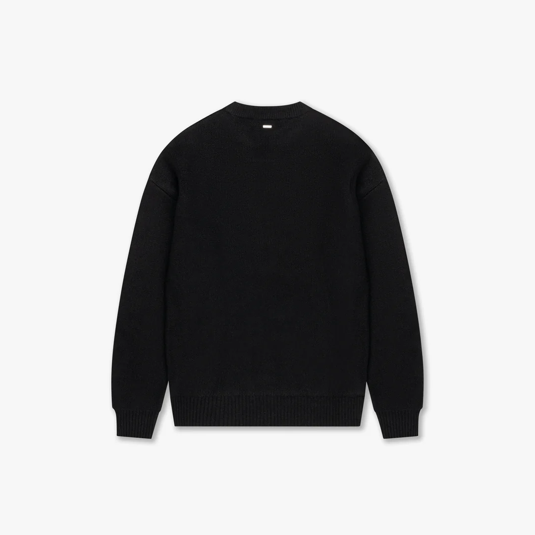 CROYEZ TOUJOURS KNIT SWEATER | BLACK - Image 2
