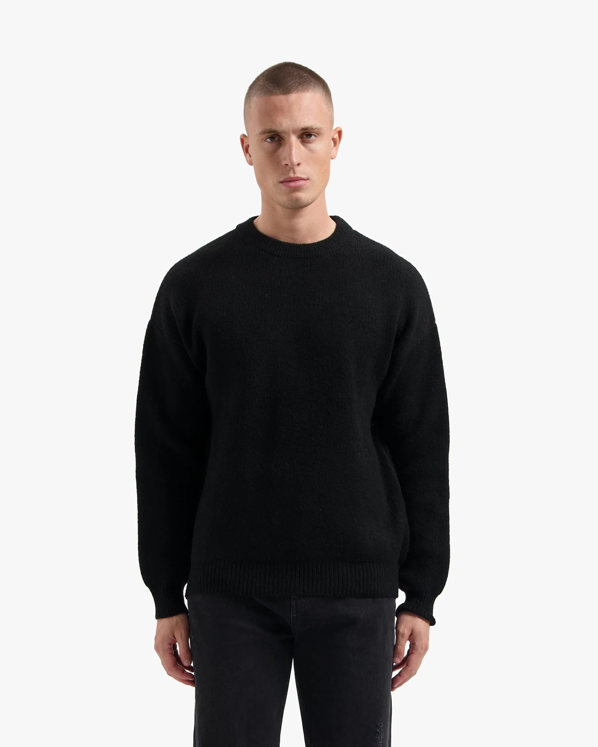 CROYEZ TOUJOURS KNIT SWEATER | BLACK - Image 3