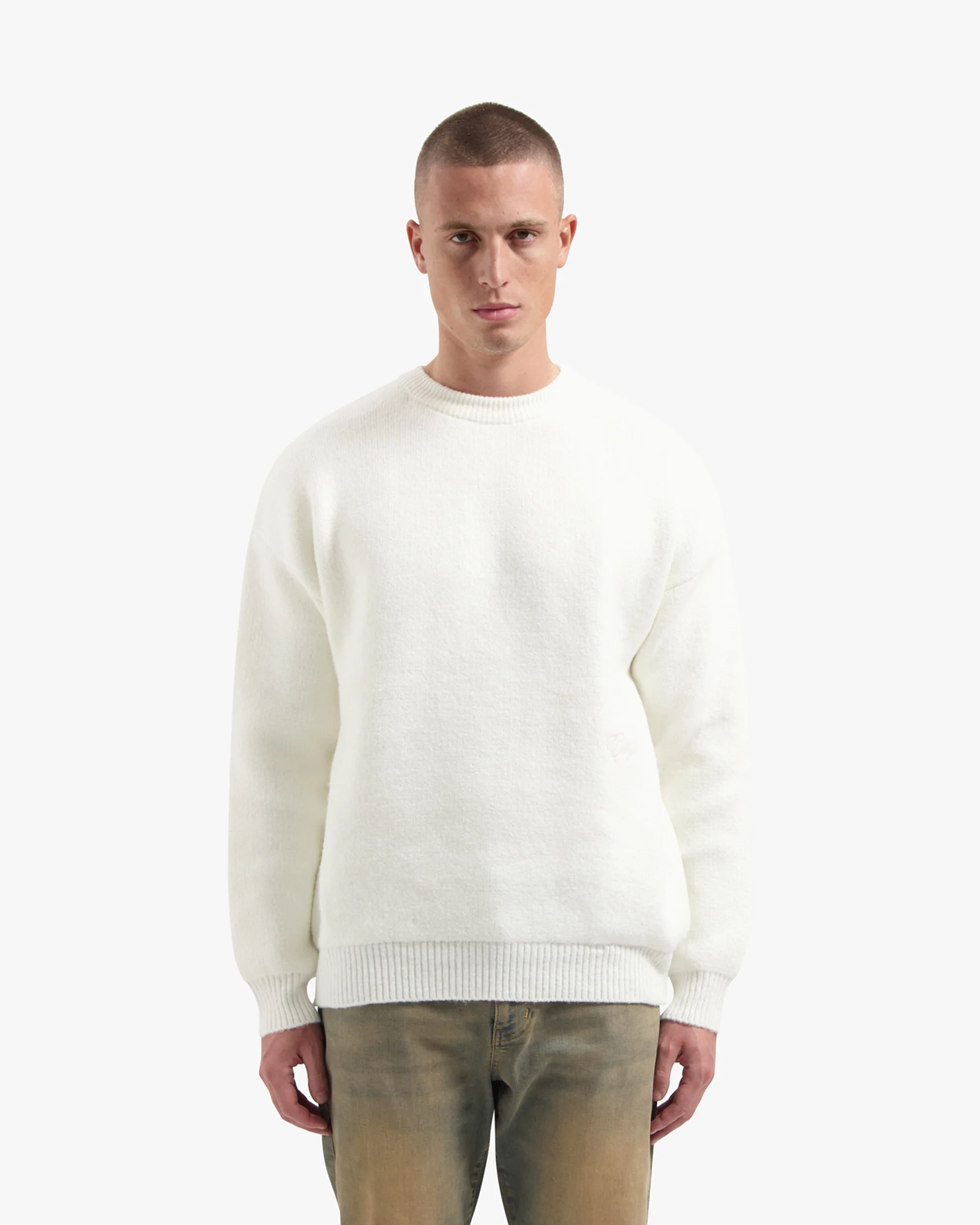 CROYEZ TOUJOURS KNIT SWEATER | OFF-WHITE - Image 3