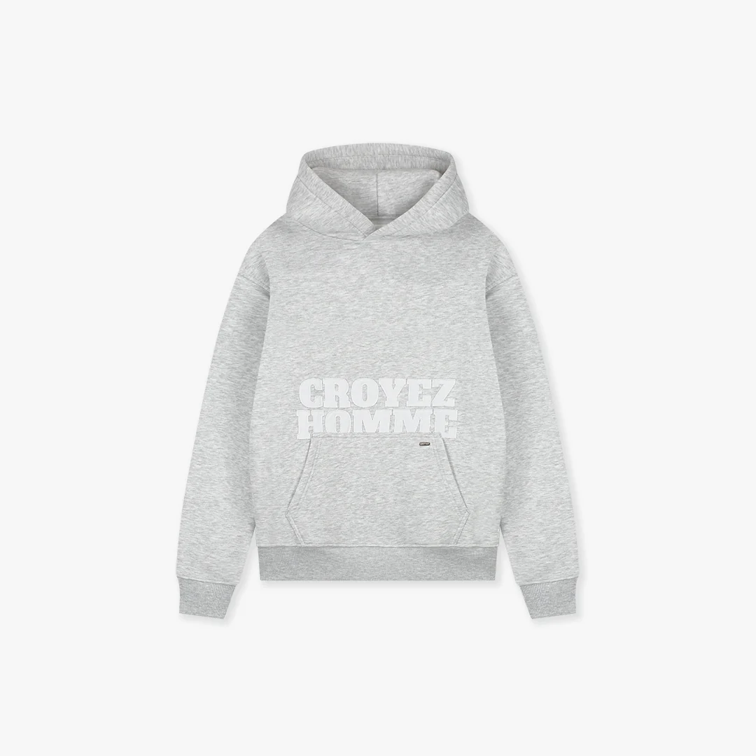 Croyez University Hoodie | Grey Melange