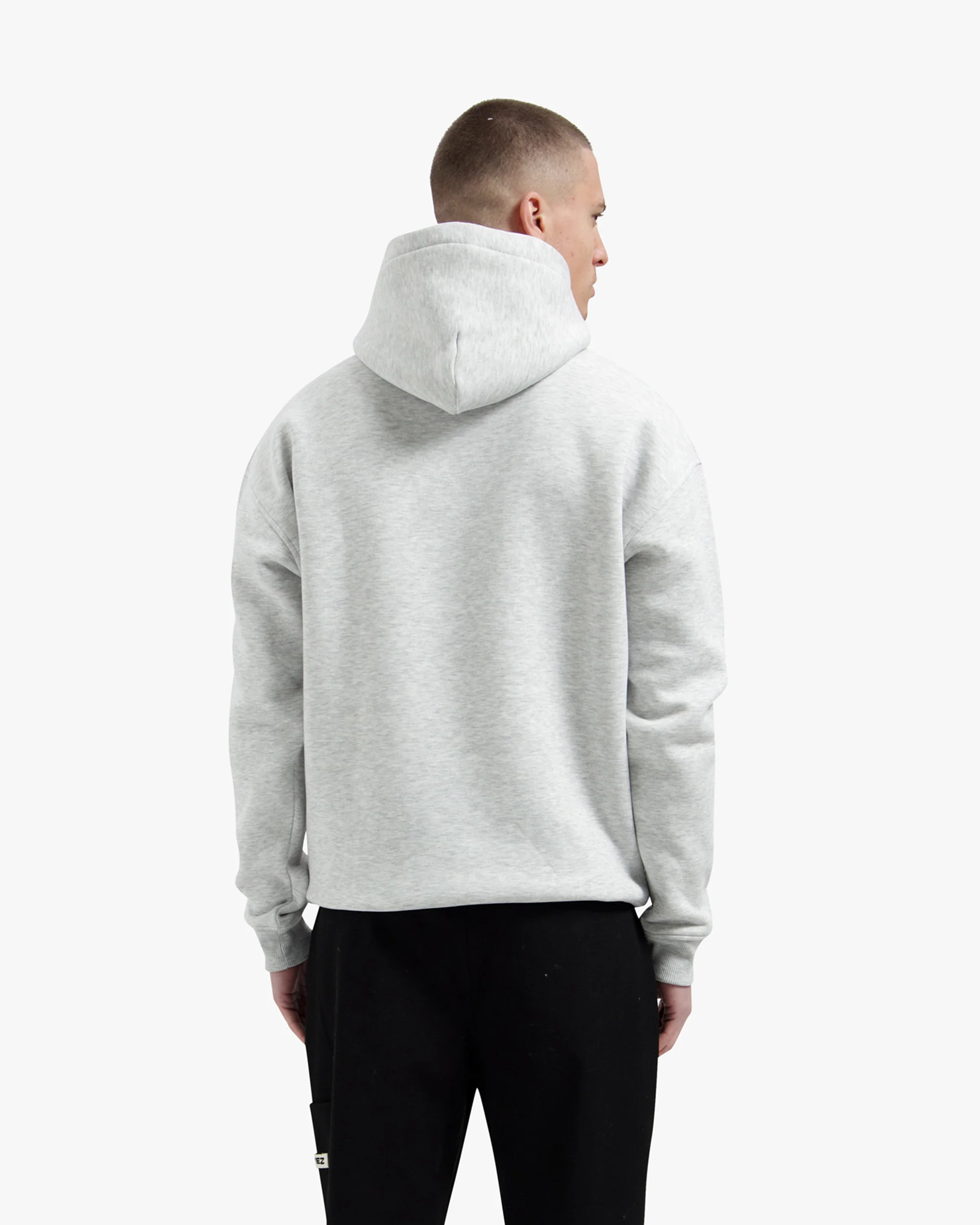 Croyez University Hoodie | Grey Melange - Image 4