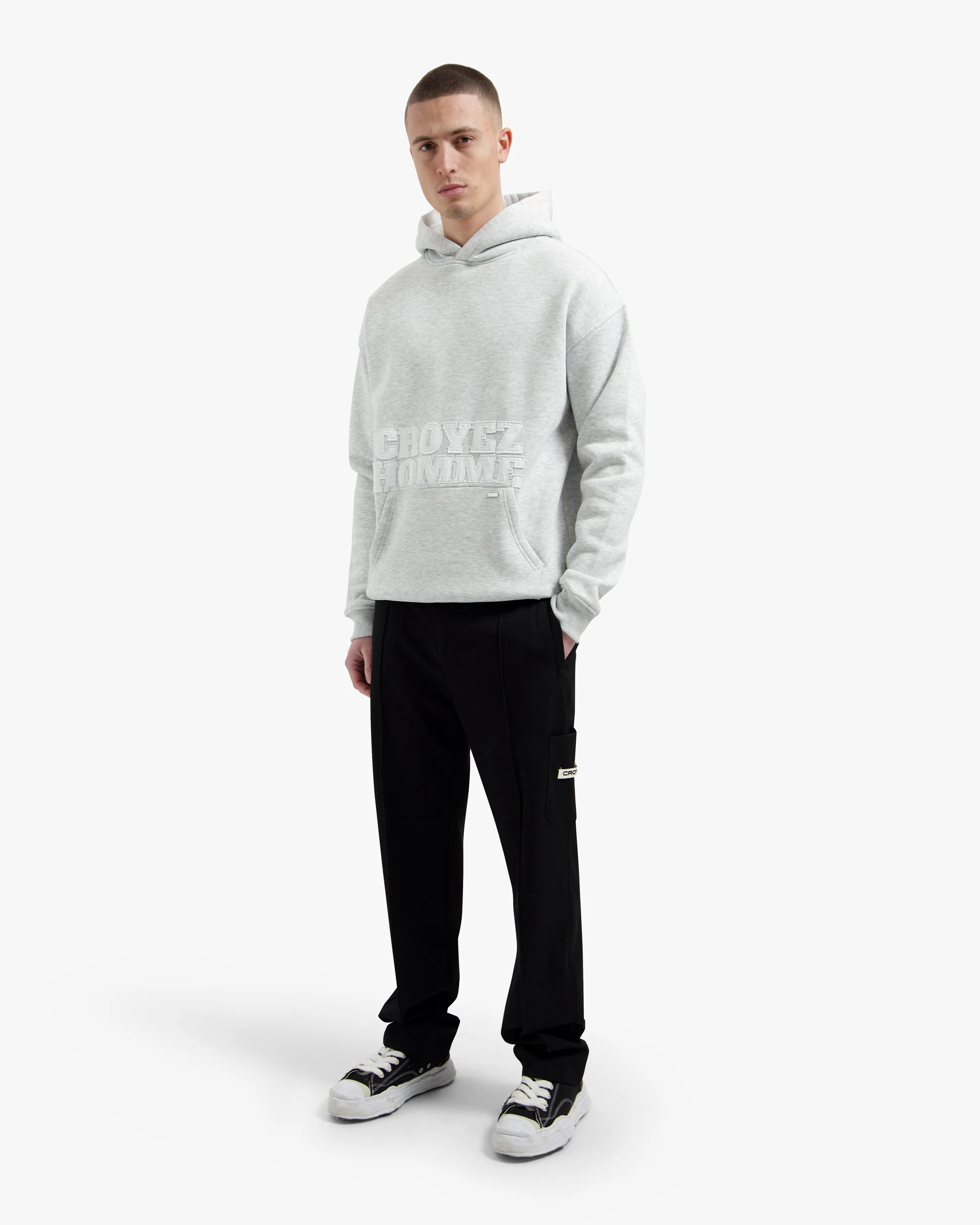 Croyez University Hoodie | Grey Melange - Image 5