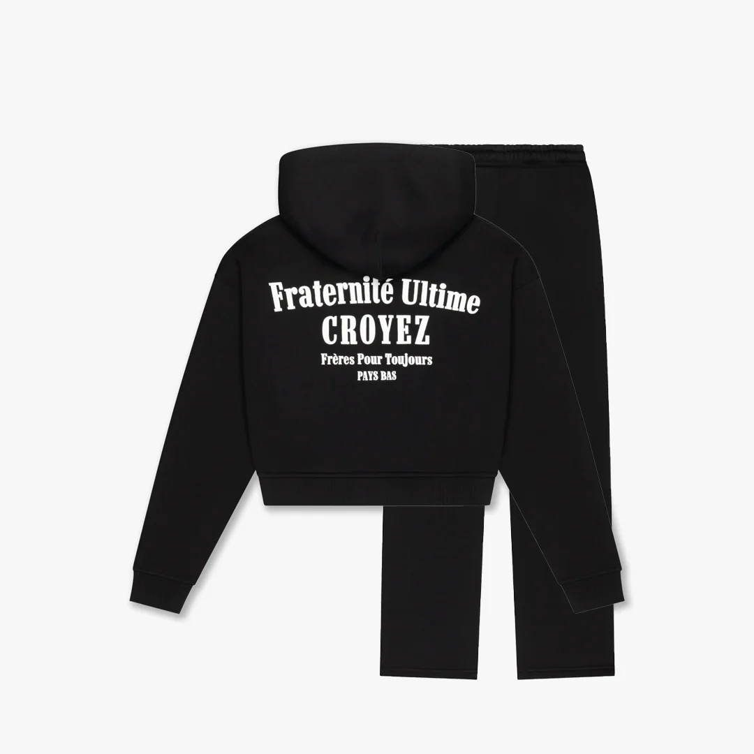 Croyez Women Fraternité Tracksuit | Black - Image 2