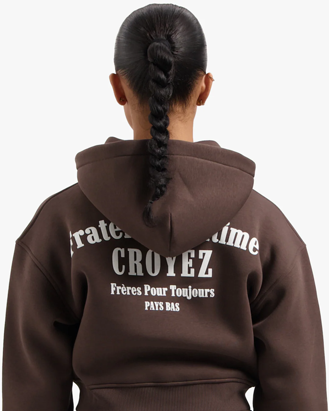 Croyez Women Fraternité Tracksuit | Chocolate - Image 5