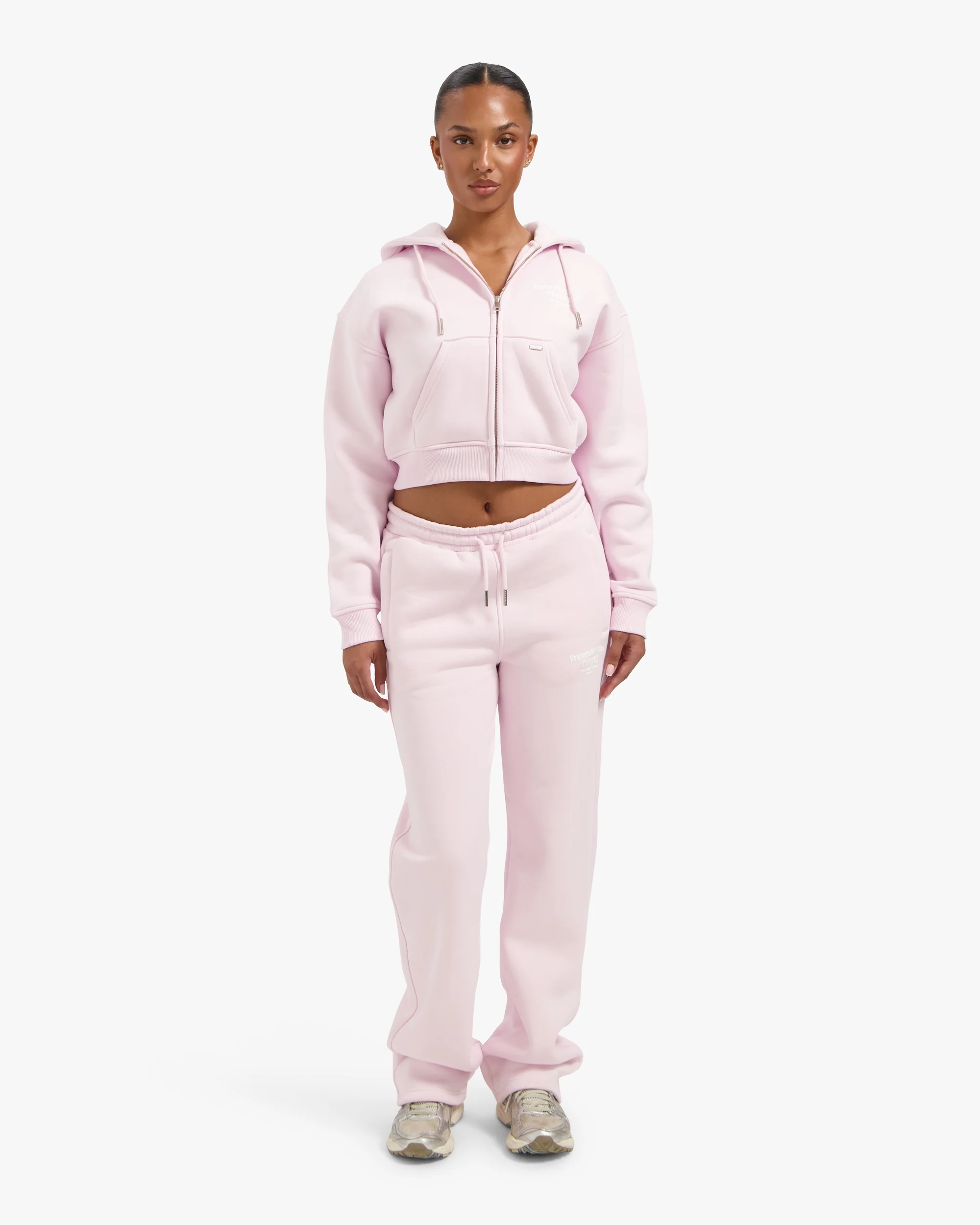 Croyez Women Fraternité Tracksuit | Pink - Image 3