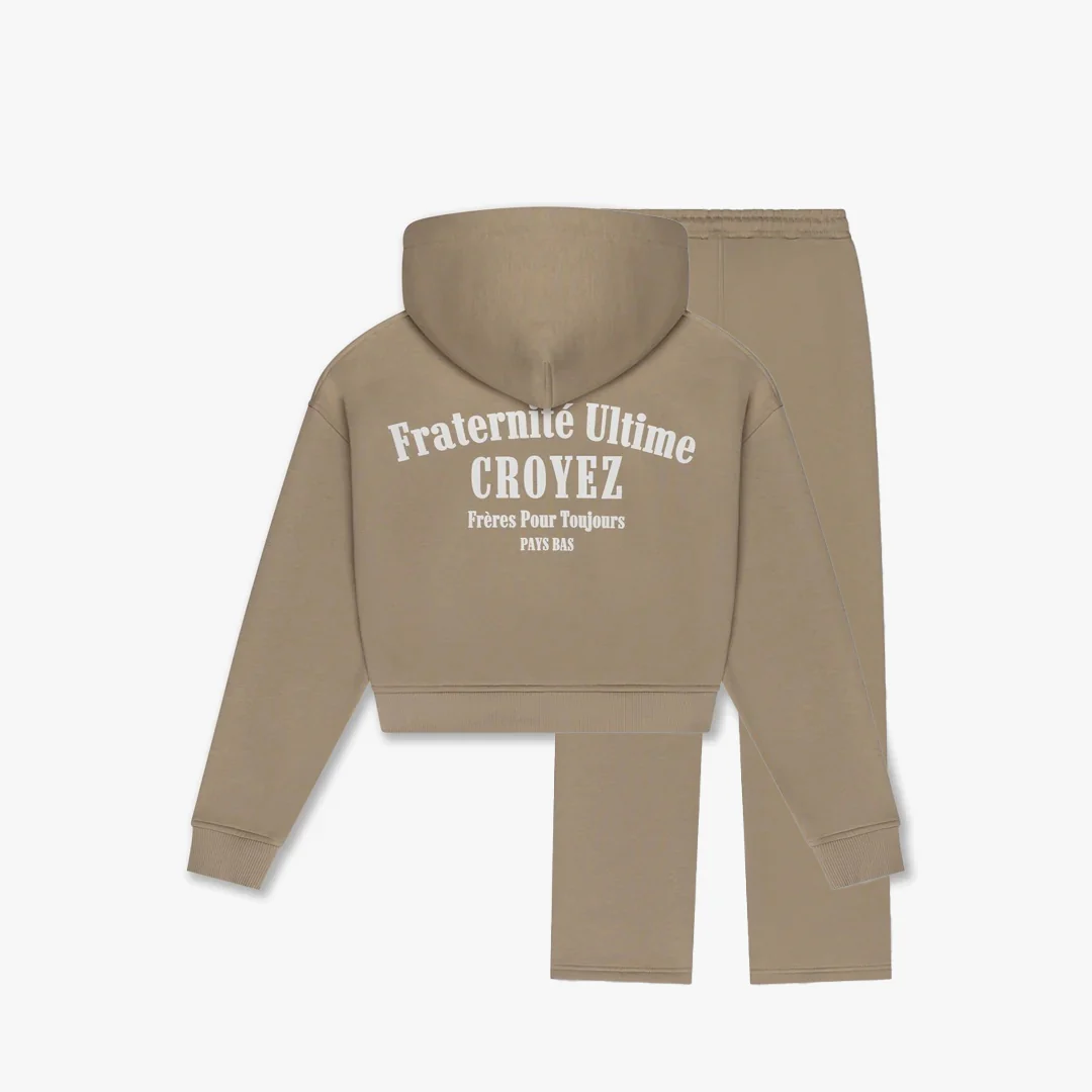 Croyez Women Fraternité Tracksuit | Sand - Image 2