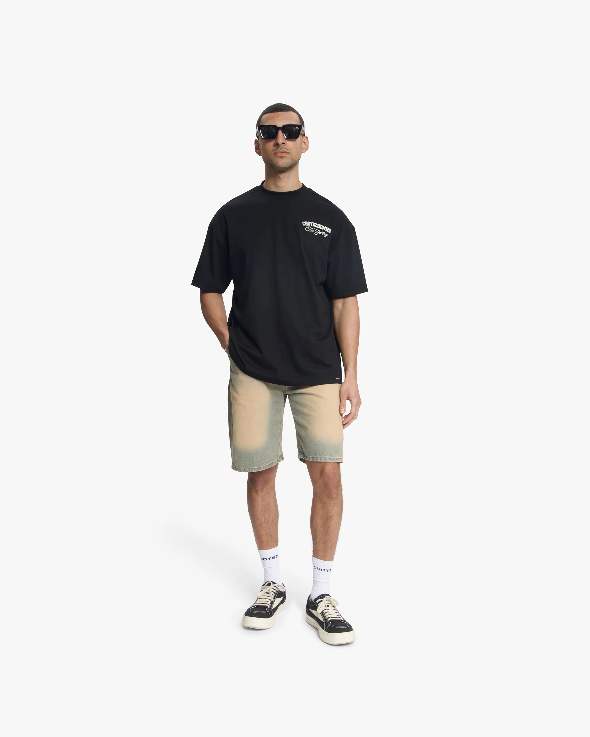 Croyez Worker T-Shirt | Black - Image 5