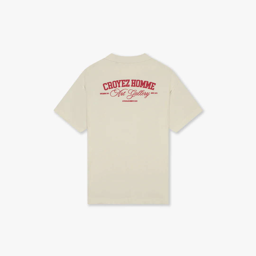 Croyez Worker T-Shirt | Off-White - Image 2