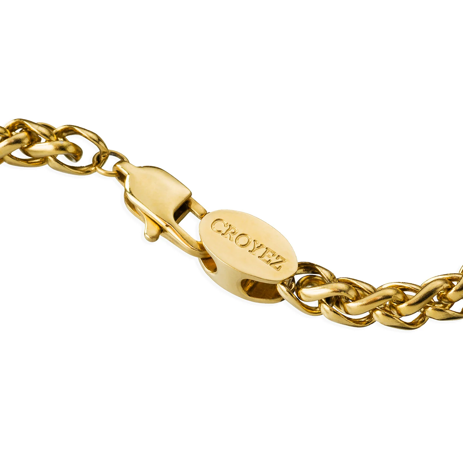 CROYEZ WHEAT CHAIN 5MM | GOLD - Image 2